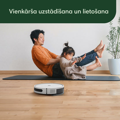 Roomba Combo® Essential robots balta putekļu sūcējs ar grīdas mazgāšanas funkciju